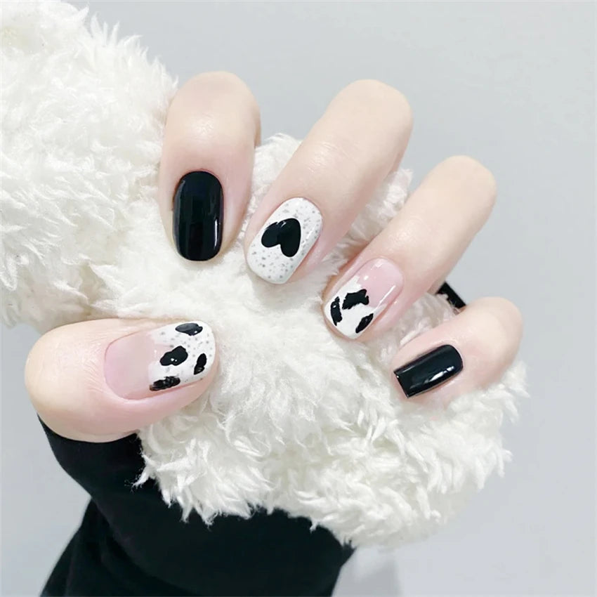 24pcs Professional Ultra-thin Finished Fake Nails