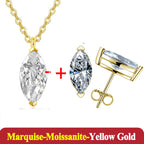 1-3ct Moissanite Diamond Jewelry Set