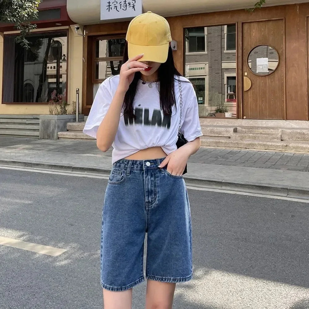 Classic Denim Shorts