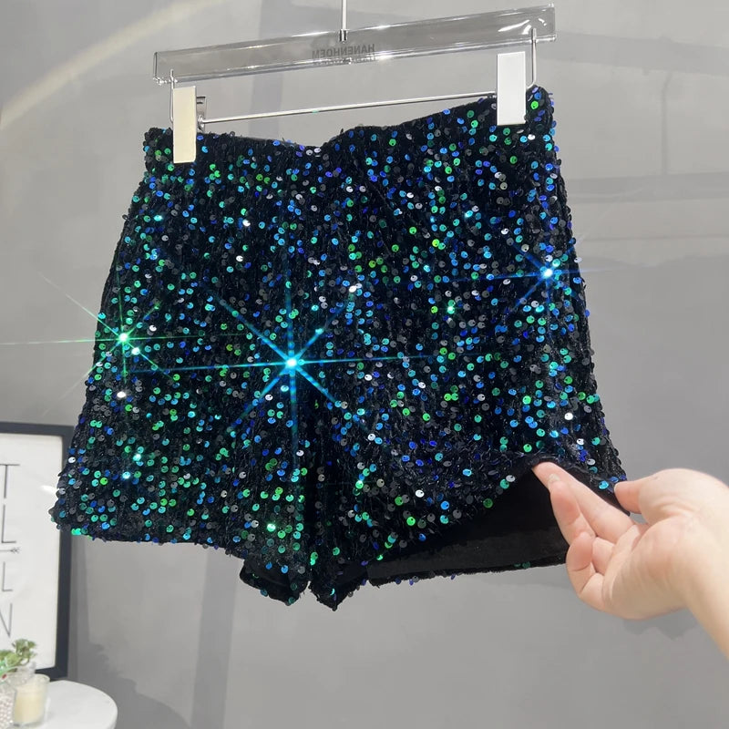 Sequined Shorts