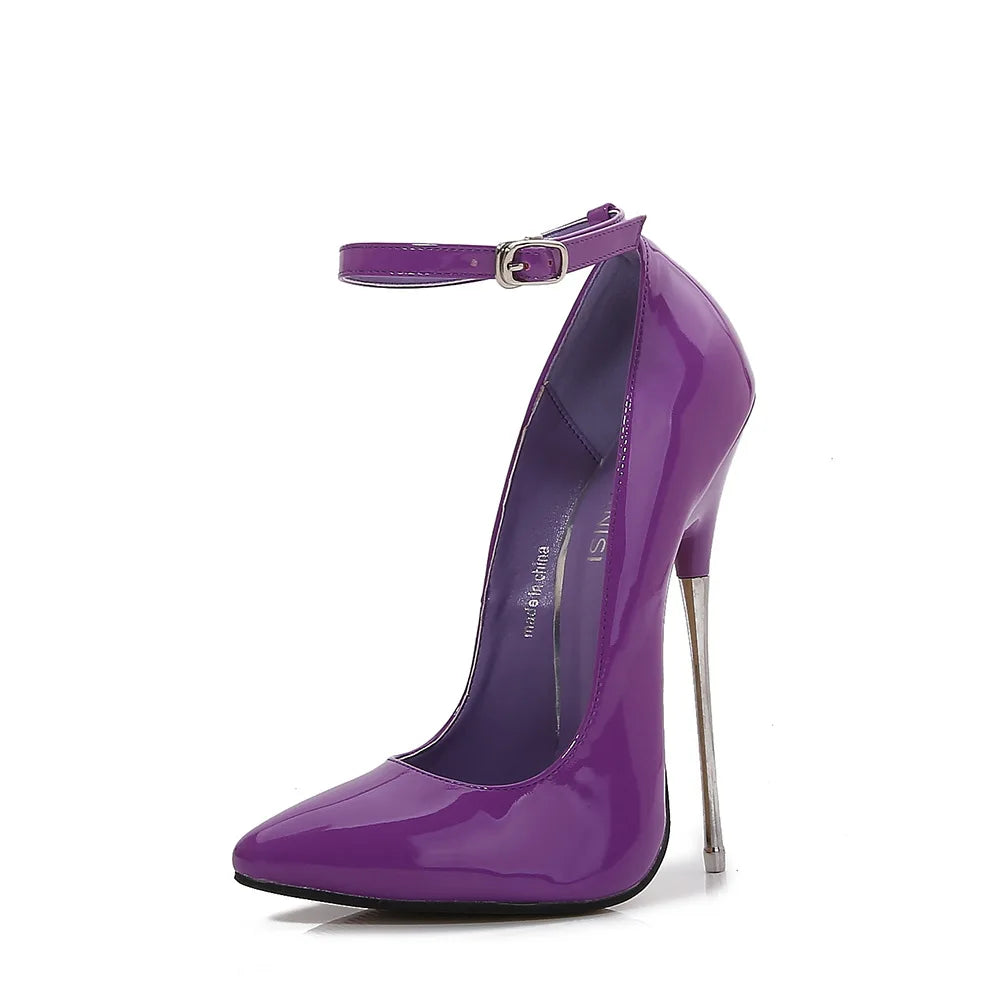 Patent Stiletto Pumps