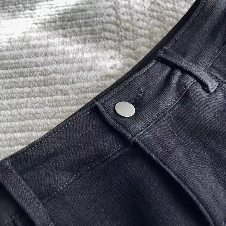 Low Waist Jean Shorts