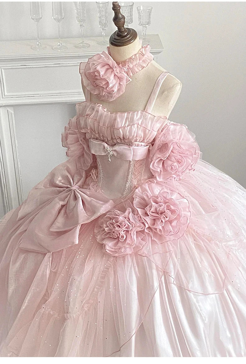 Dreamscape Ruffle Gown