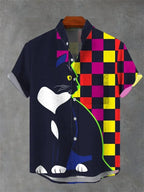 Colorful Floral Print Shirt