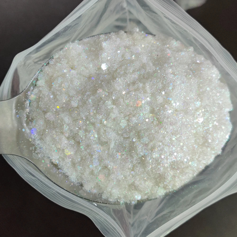 1KG Wholesale Mixed Size Holographic Nails Sequins Manicure Glitter Flakes Paillettes Nail Art Decorations Body/Face Glitter