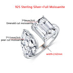 Luxury 6cttw Moissanite Ring