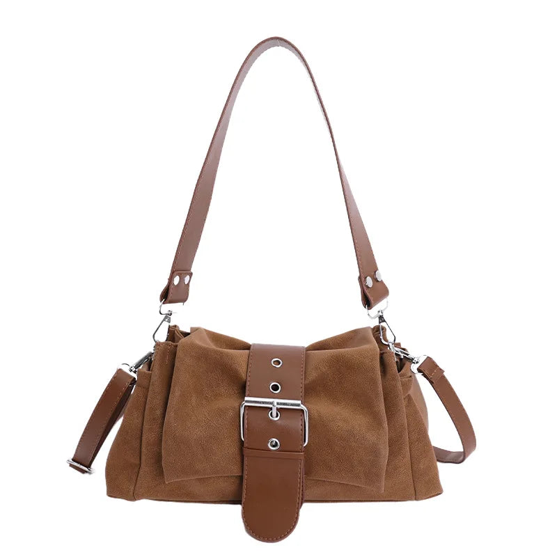 Faux Suede Bag