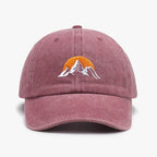 Embroidered Sunset Baseball Hat