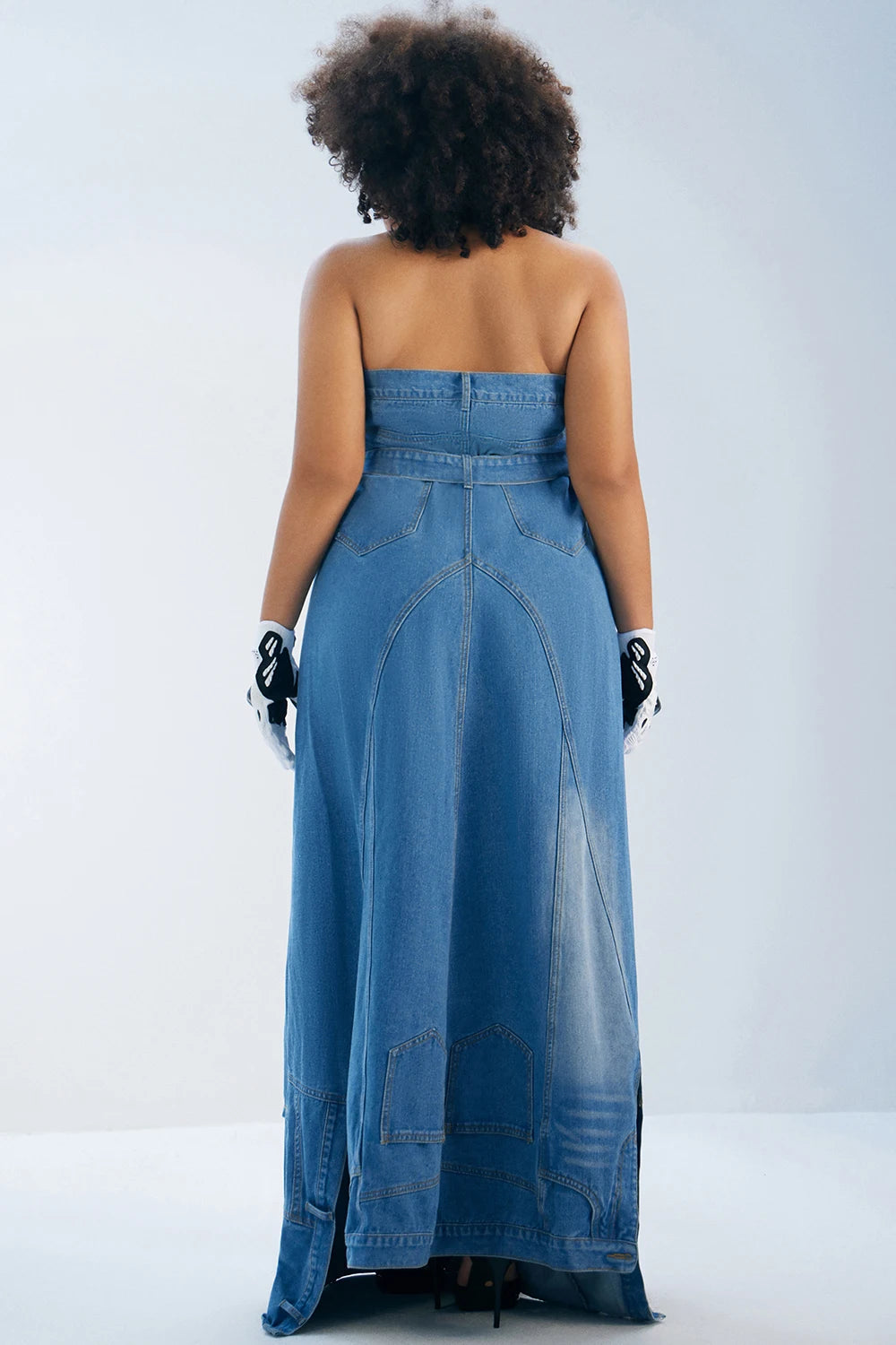 Denim Maxi Dress