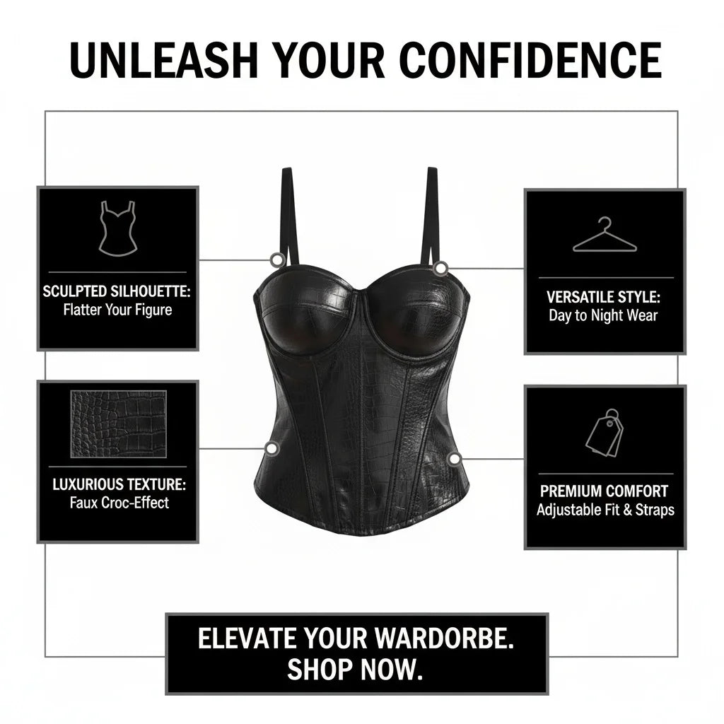 PU Leather Tank