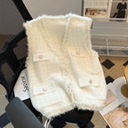 Glittery Knit Vest