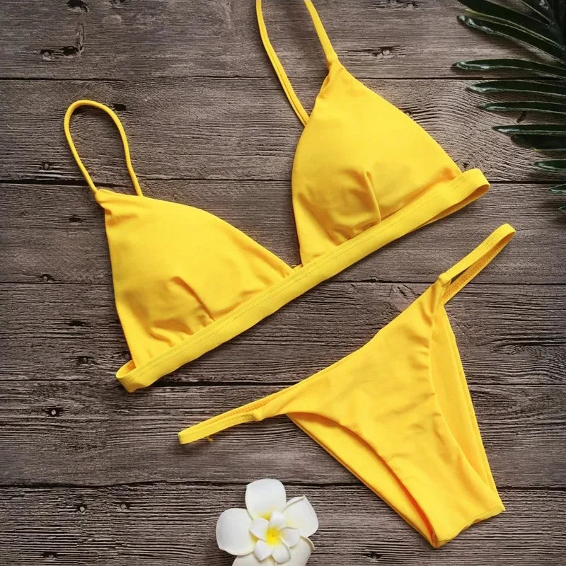 Solid Bikini