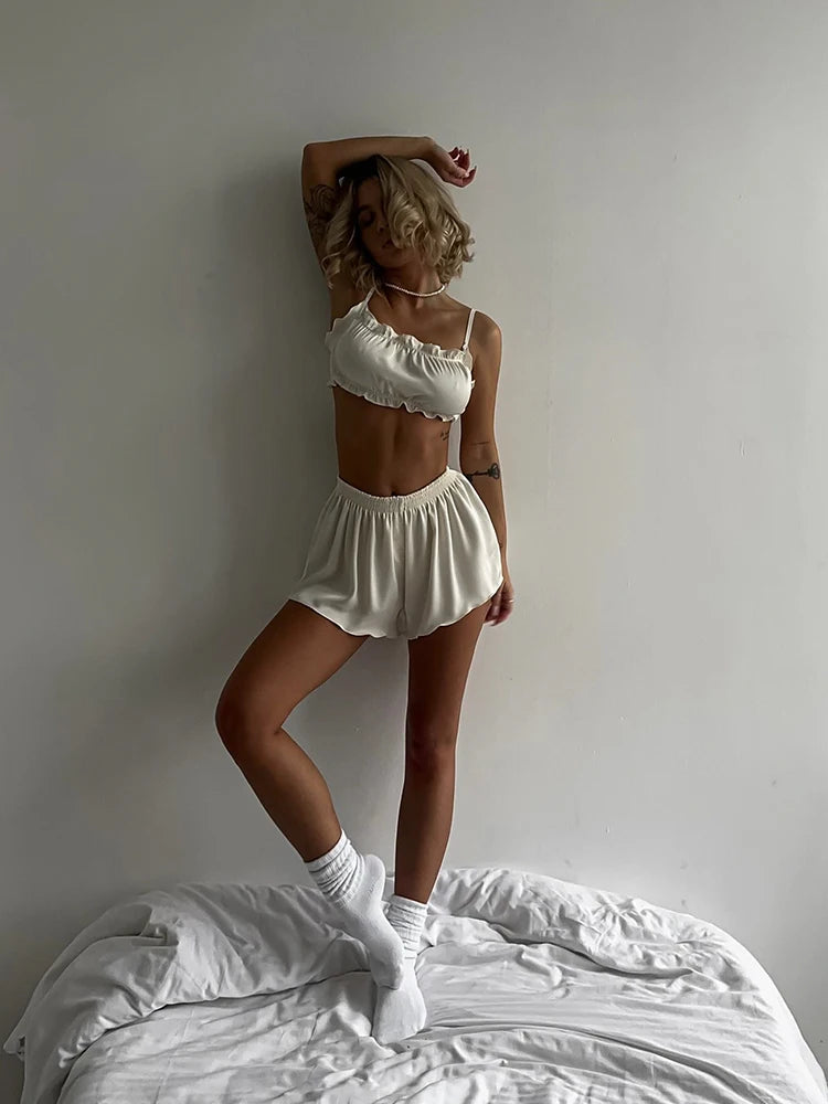 Ahagaga Satin Pajama Set