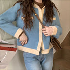Knitted Open Cardigan