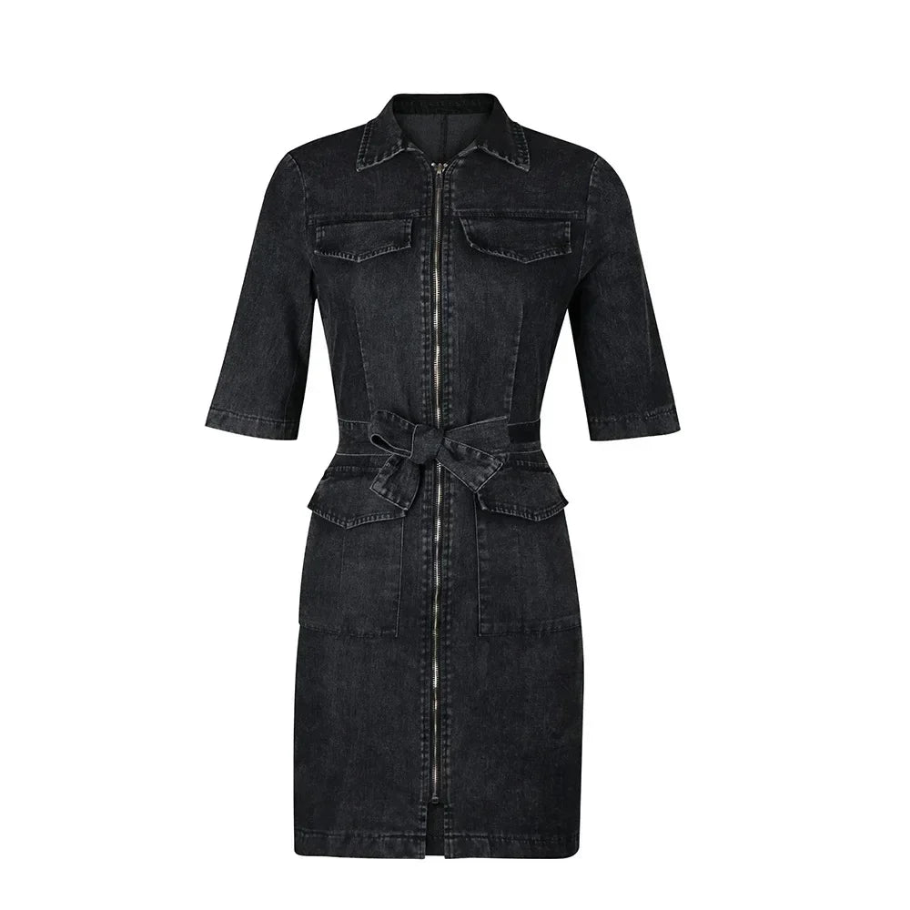 Denim Mini Dress