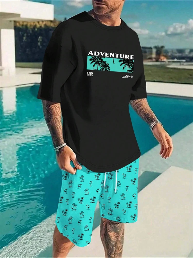 Print Shorts Set