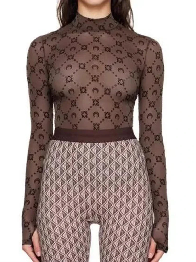 Pullover Mesh T-Shirt
