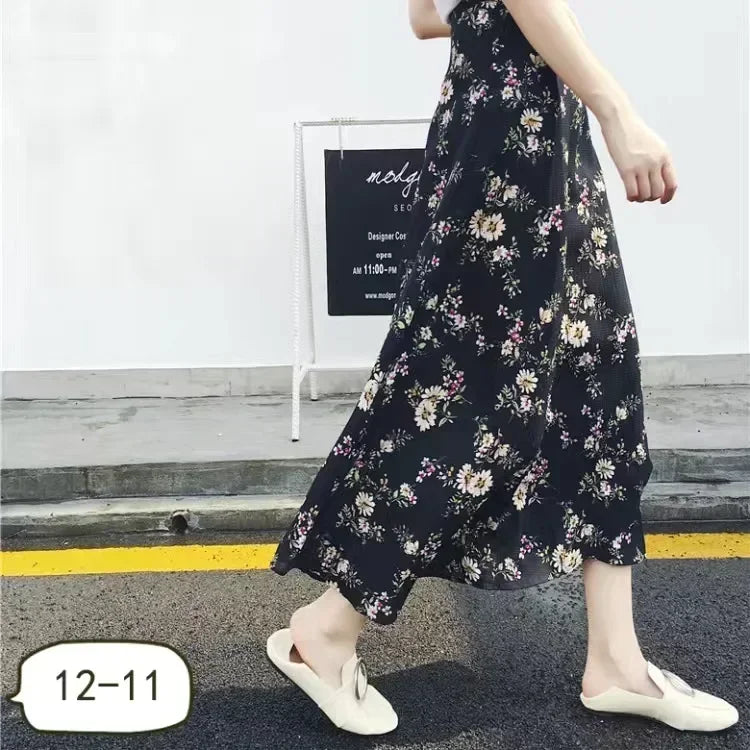High Waisted Lace-Up Wrap Midi Skirt