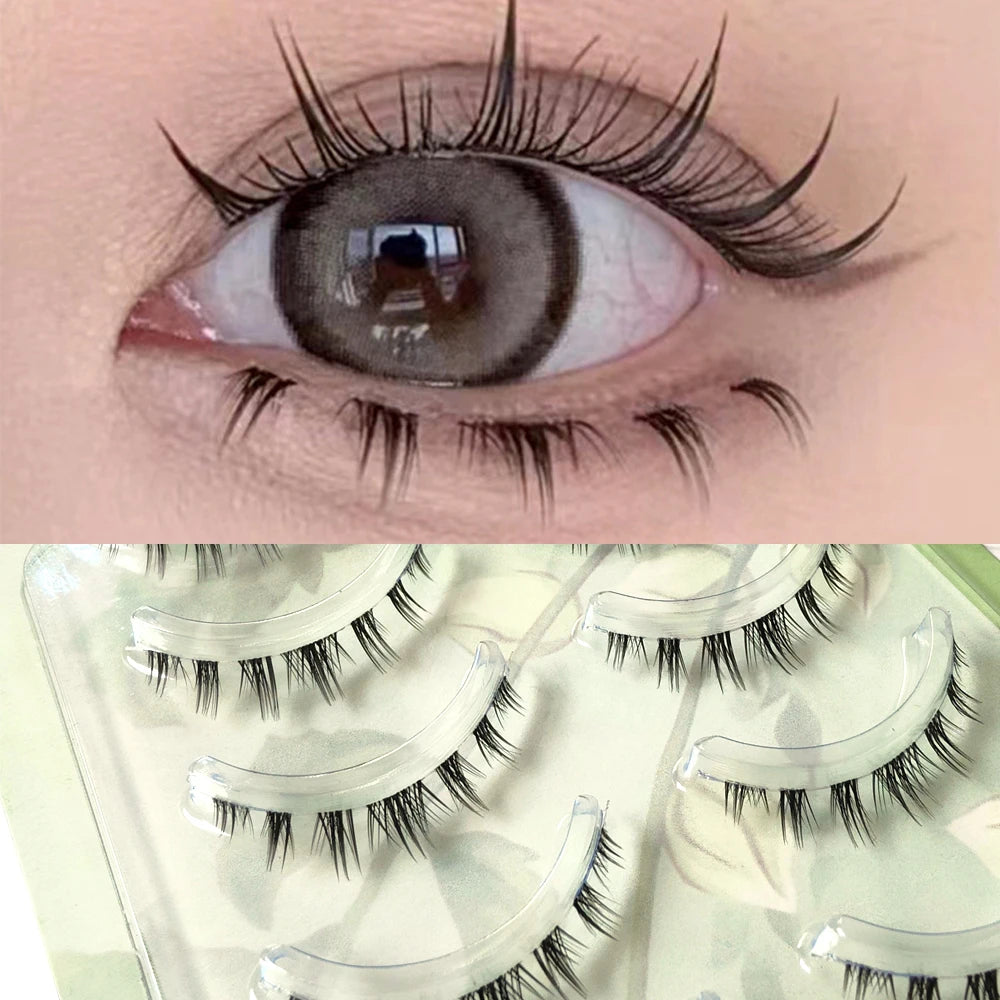 5 Pairs Thick Lower Eyelashes