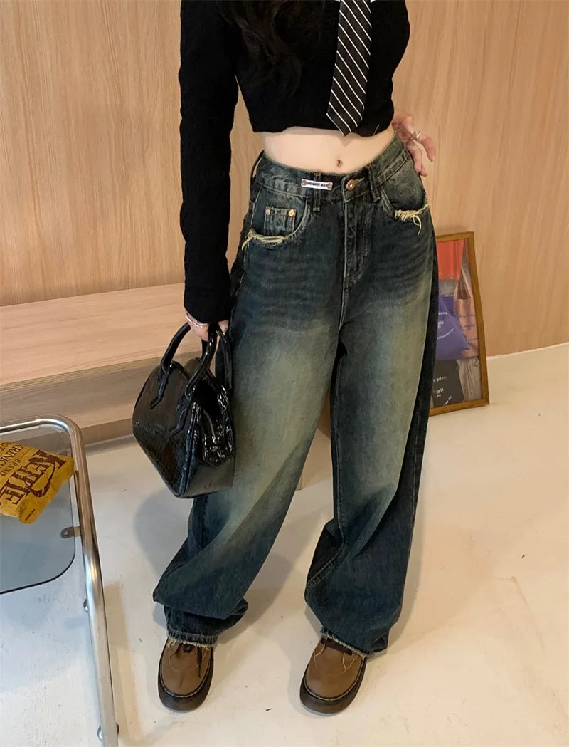 Loose Wide Leg Jeans