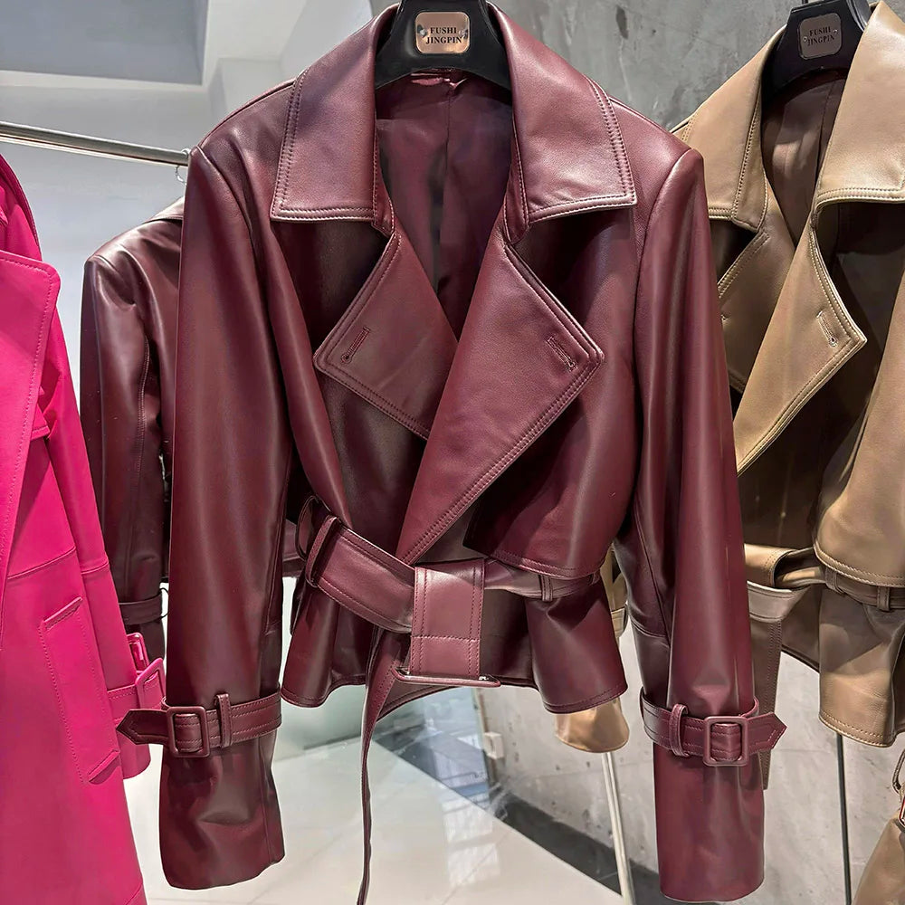 YOLOAgain Real Leather Jacket