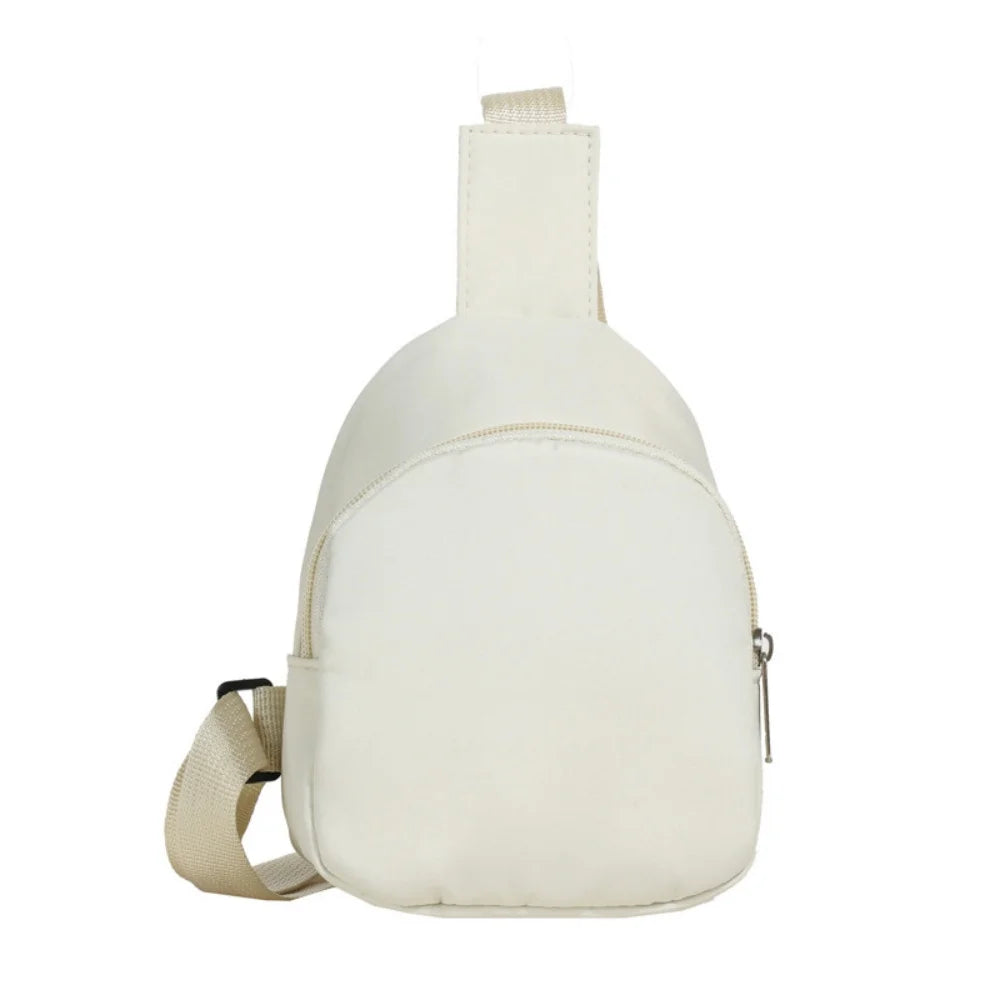 Solid Color Simple Children's Chest Bag