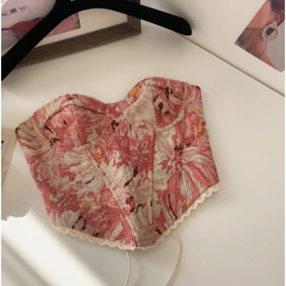 Bandage Asymmetrical Tube Top