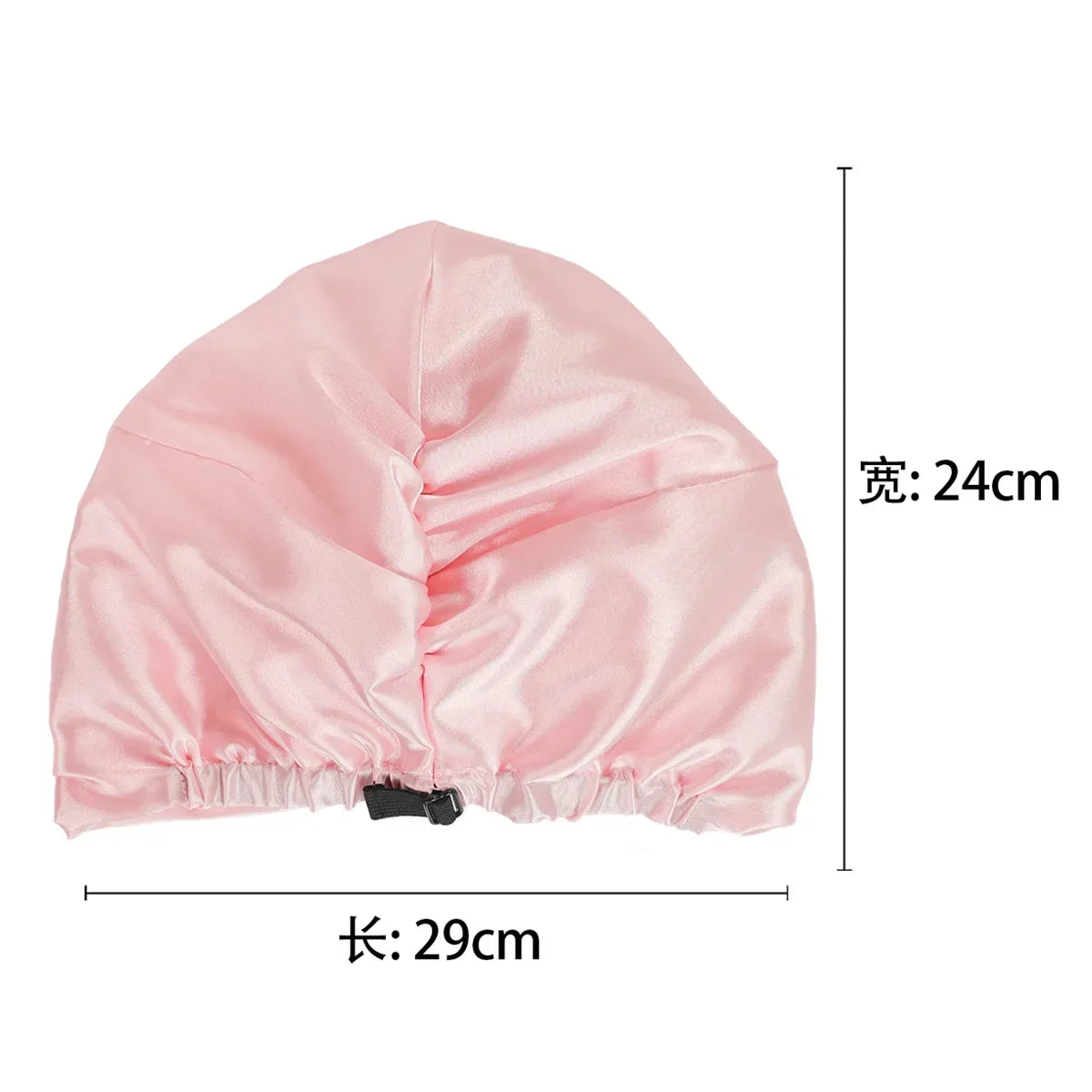 Double Layer Satin Turban Bonnet