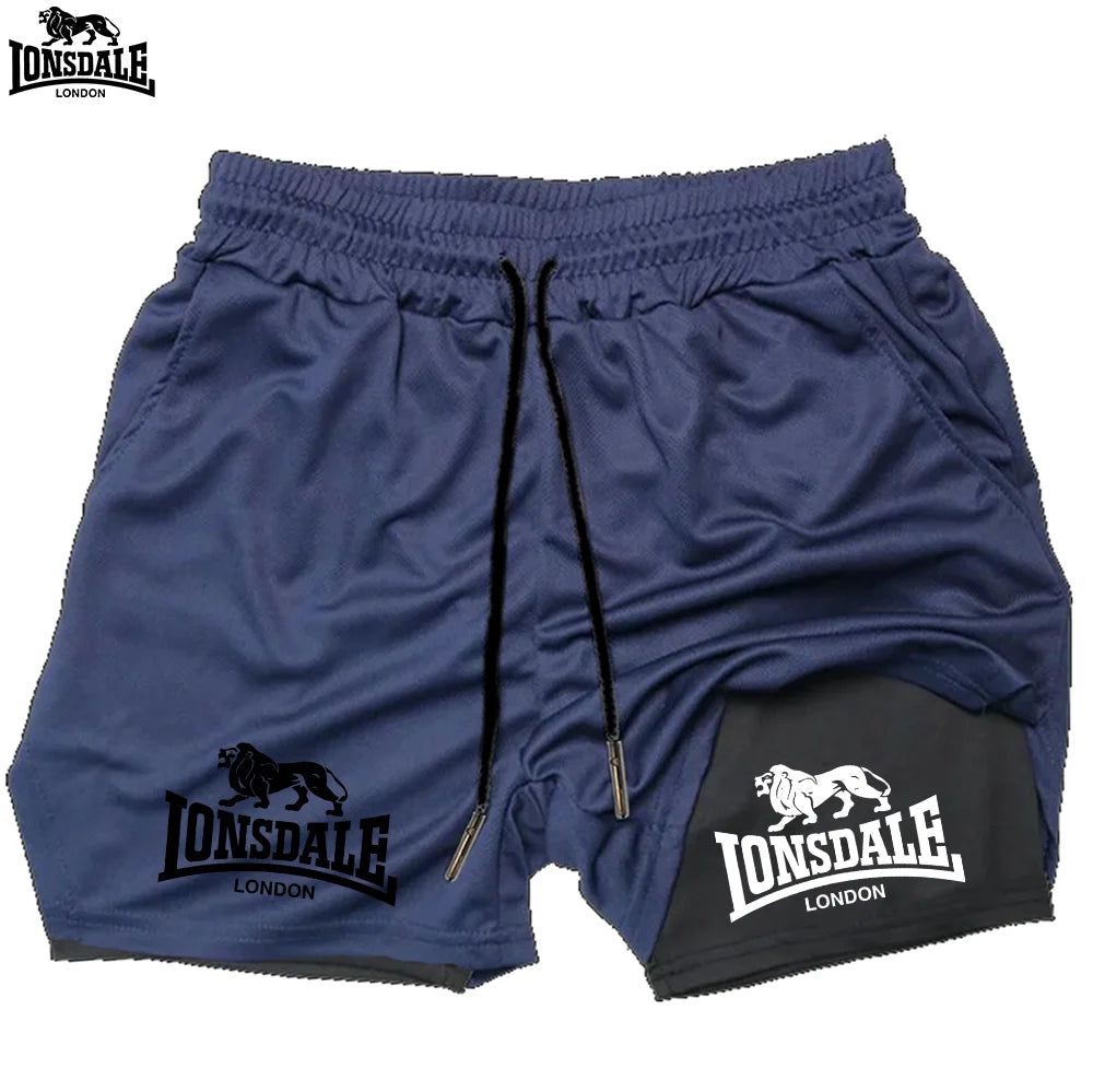 Pattern Printed Fitness Shorts