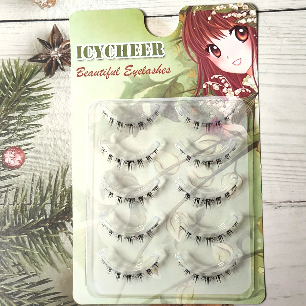 5 Pairs Thick Lower Eyelashes