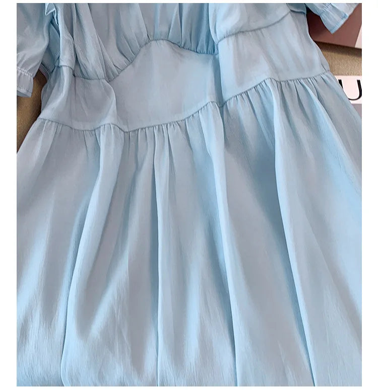 Loose Short Sleeved Dress
