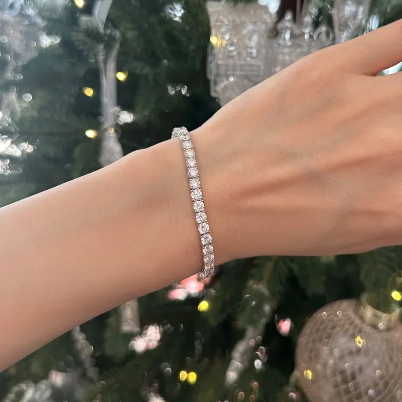Moissanite Tennis Bracelet