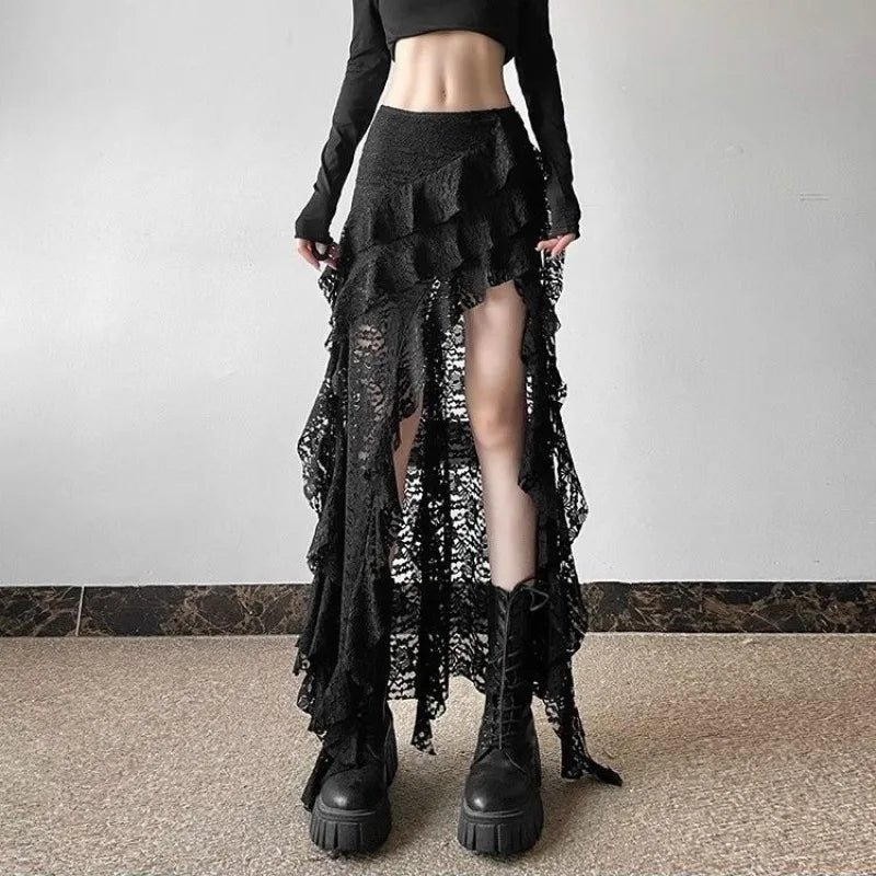 Lace Maxi Skirt