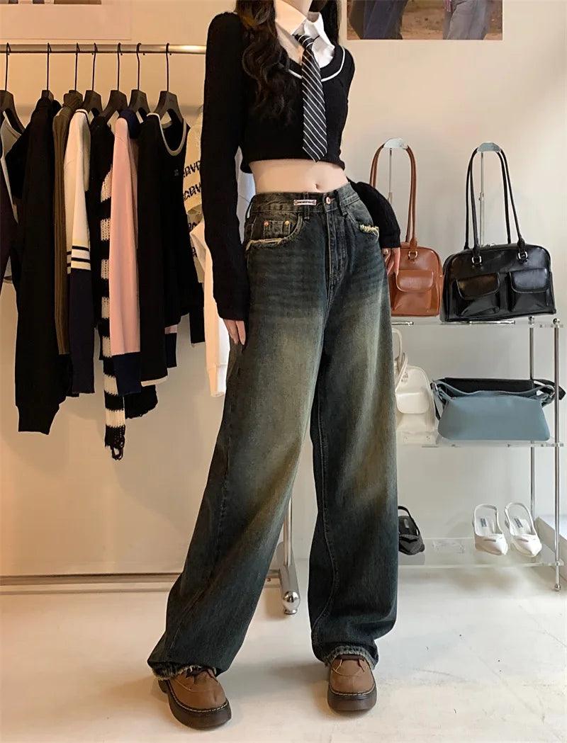 Loose Wide Leg Jeans