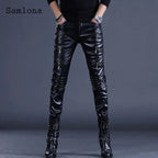 PU Leather Pants
