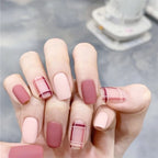 24pcs Professional Ultra-thin Finished Fake Nails