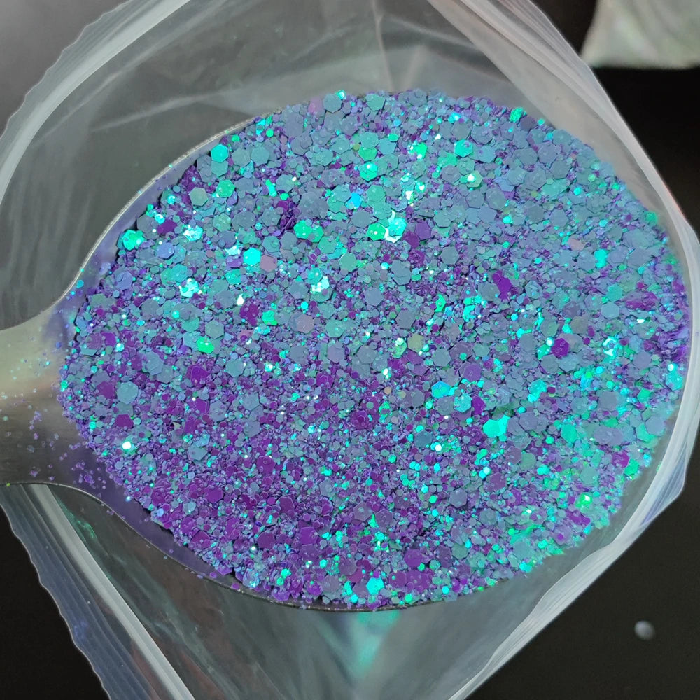 1KG Wholesale Mixed Size Holographic Nails Sequins Manicure Glitter Flakes Paillettes Nail Art Decorations Body/Face Glitter