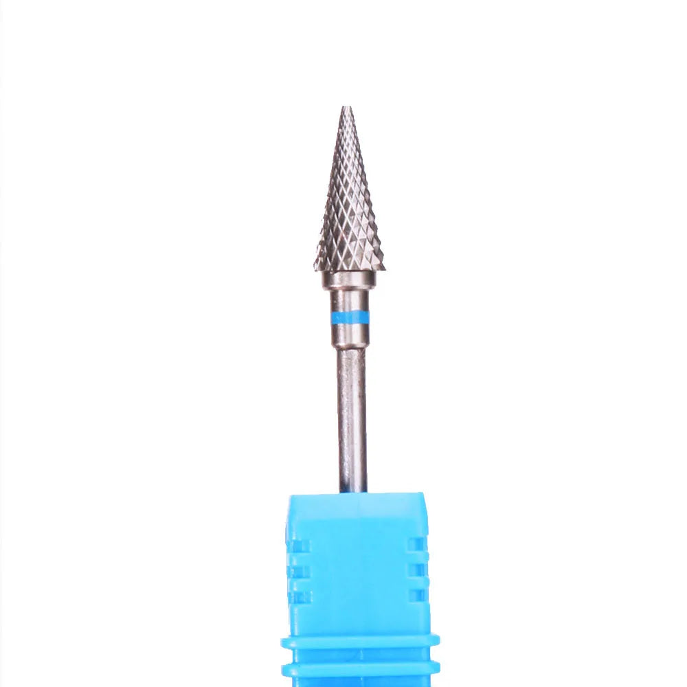 Carbide Cutter Nail Drill Bits Tungsten Drills Manicure Electric Nail File Gel Polish Remover Pedicure Flame Cutter Accessories