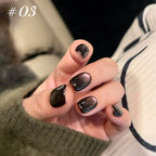 12ml 1-21pcs Brown Gold Cat Eye Gel Nail Polish