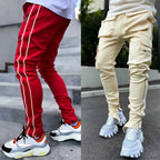 Reflective Straight Sports Casual Trousers