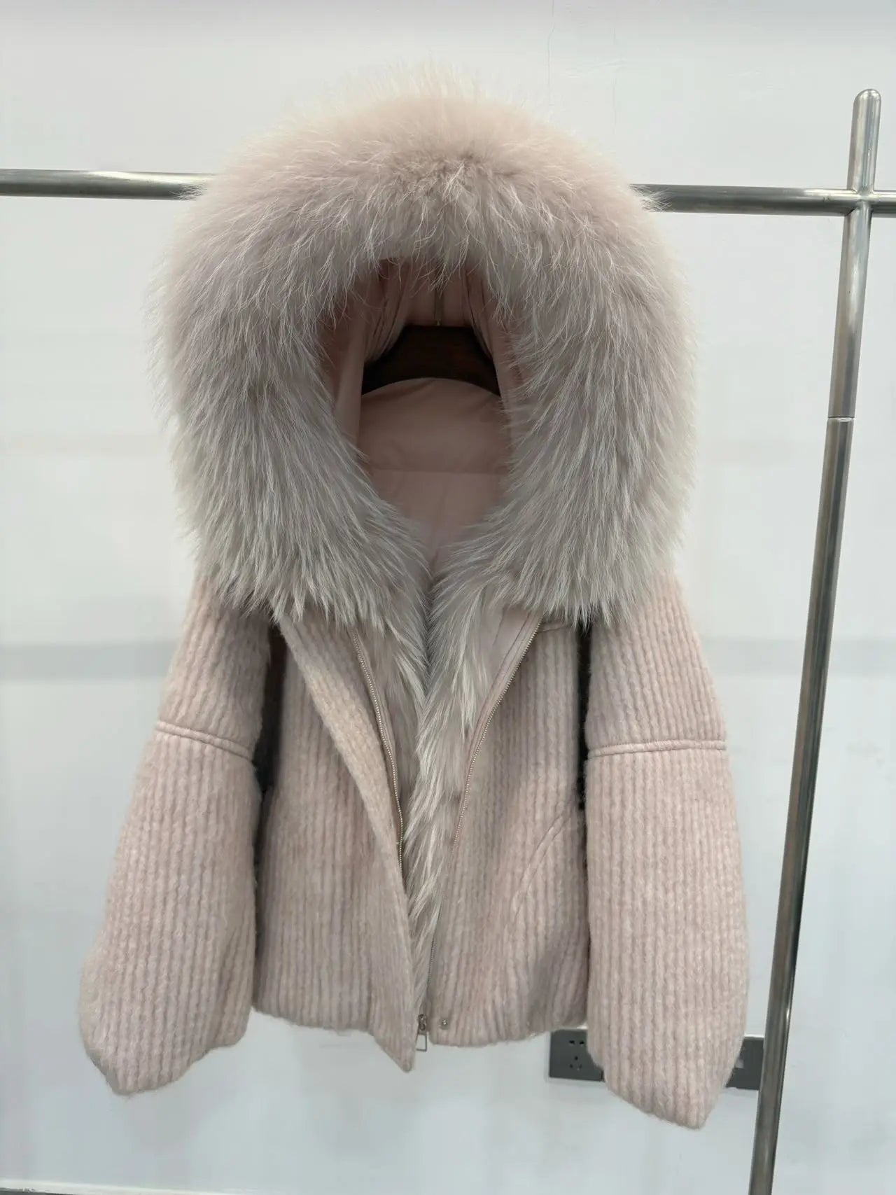 Down Fur Jacket