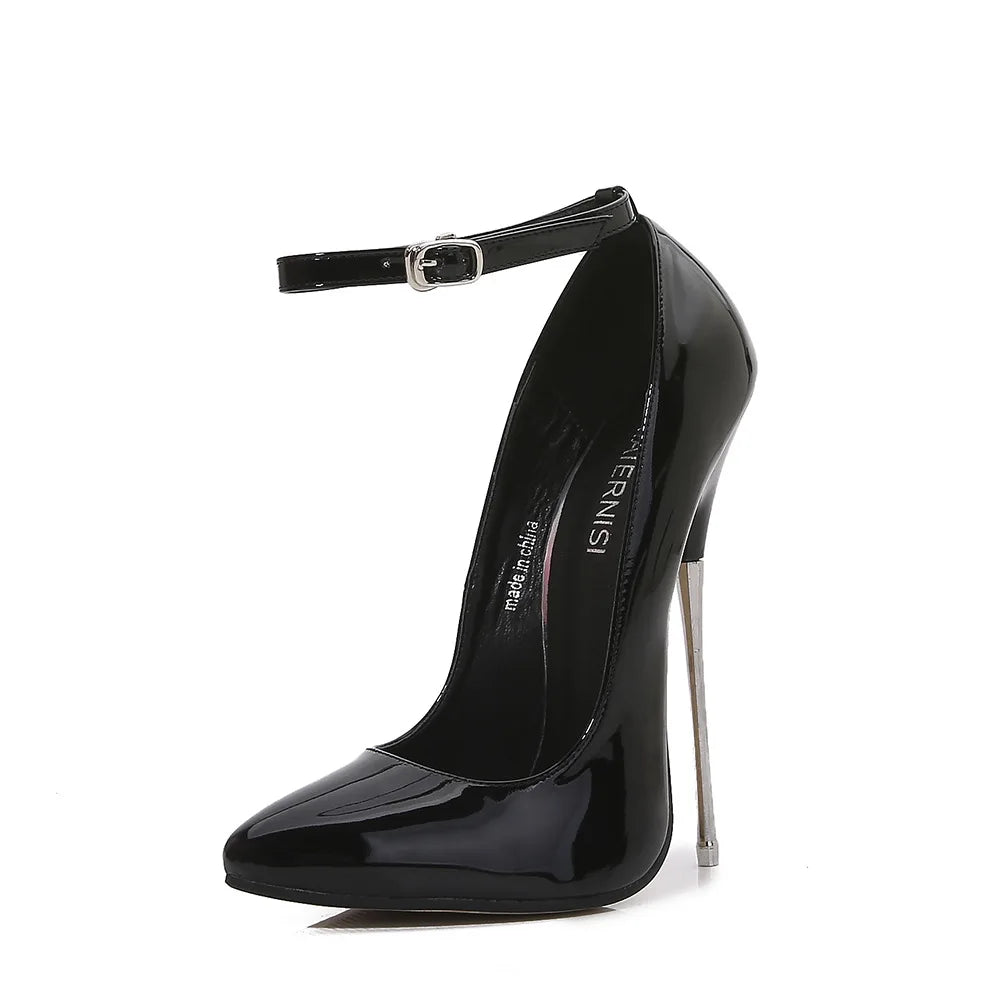 Patent Stiletto Pumps