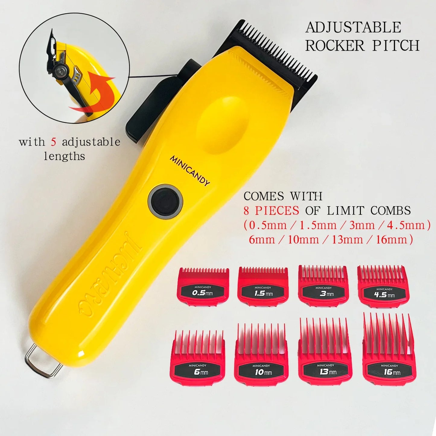 JUCAI PRO JC01 JC02 8000RPM Professional Hair Clipper