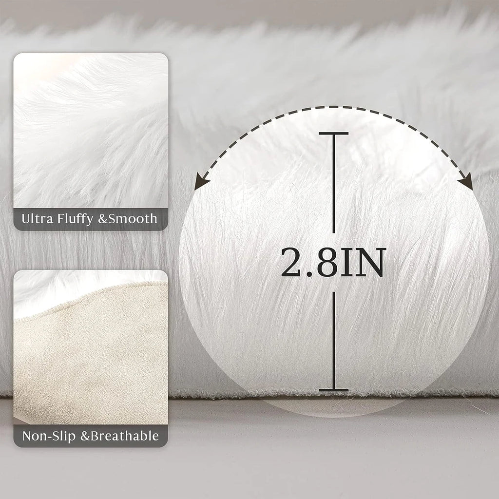Plush Round Multifunctional Mat