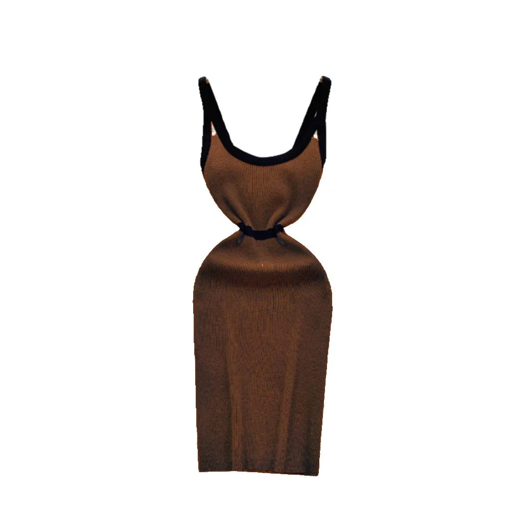 Knitting Wrap Dress