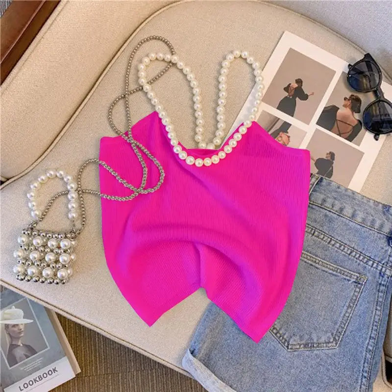 Pearl Halter Top
