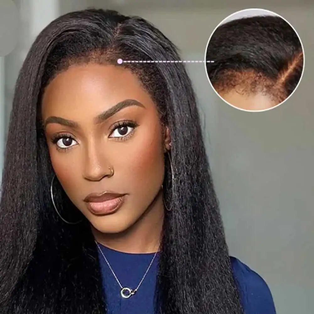 4C Edges Invisible Strap 360 Full HD Lace Front Wig