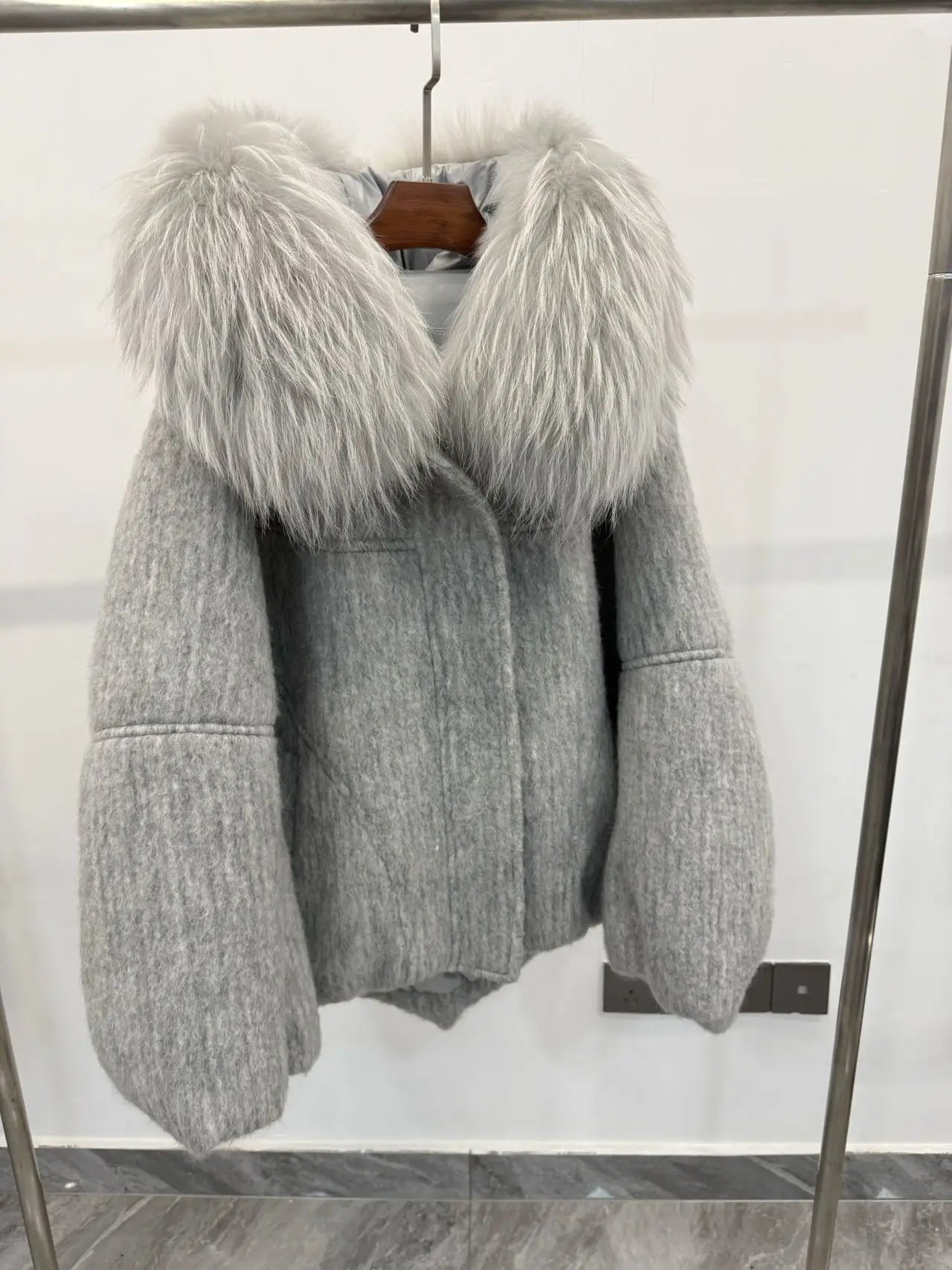 Down Fur Jacket