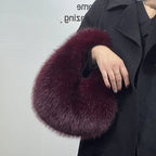 Furry Shoulder Bag