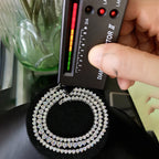 3-Claw Setting Full Moissanite Tennis Necklace
